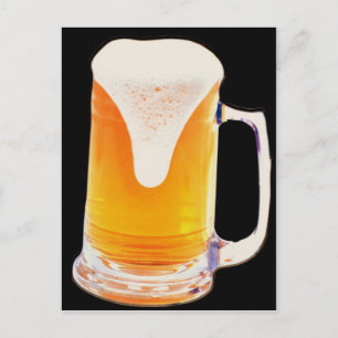 Cartão Postal Beer Mug