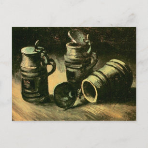 Cartão Postal Beer Tankards, Vincent van Gogh