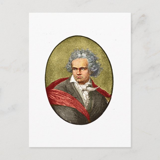 Cartão Postal Beethoven (Frente)