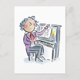 Cartão Postal Beethoven