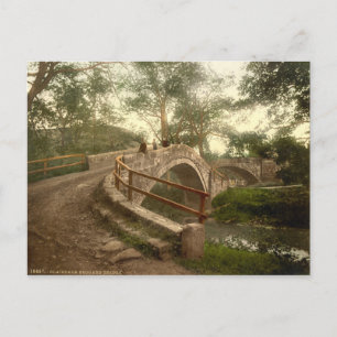 Cartão Postal Beggar's Bridge, Glaisdale, Yorkshire, Inglaterra
