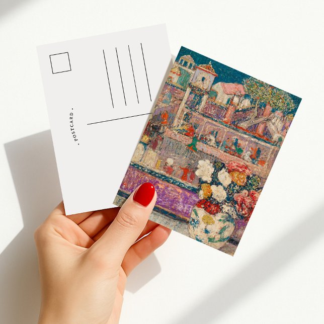 Cartão Postal Begonias | Henry Ouro Dearth (Criador carregado)