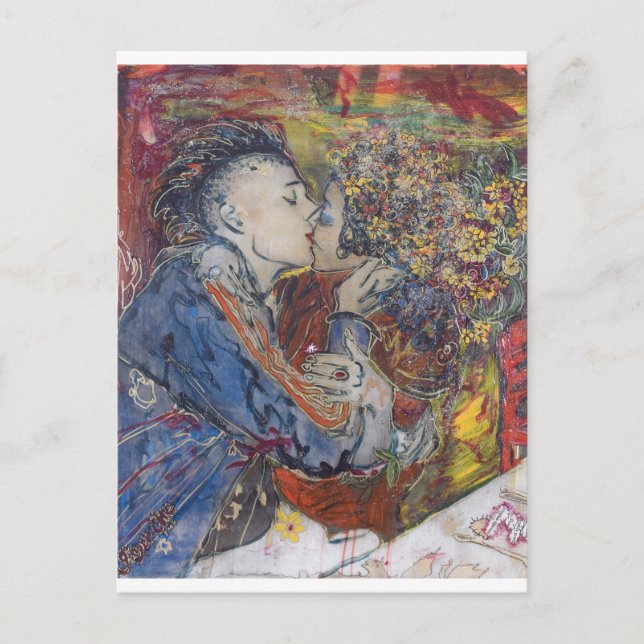 Cartão Postal "Beijo" (Frente)