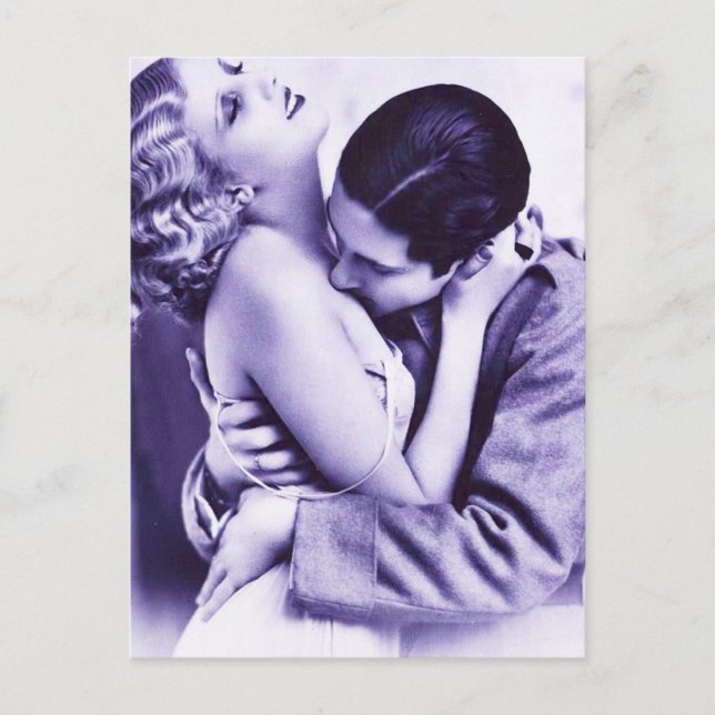 Cartão Postal Beijo (Frente)