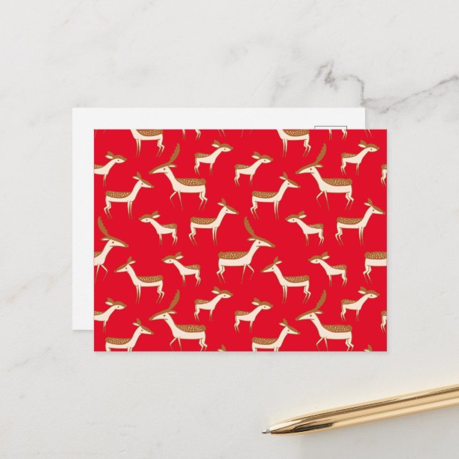 Cartão Postal Beijo e família lindos (Frente/Verso In Situ)