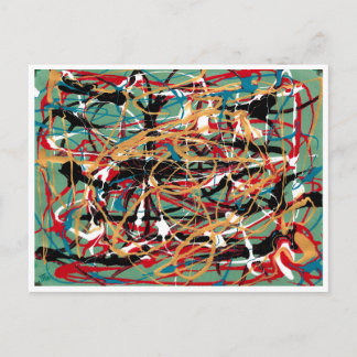 Cartão Postal "Beijos desleixados"