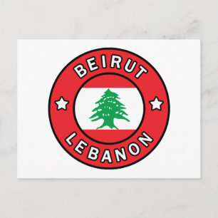 Cartão Postal Beirute Líbano