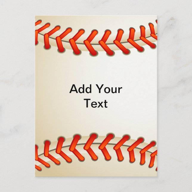 Cartão Postal Beisebol (Frente)