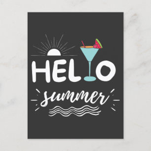 Cartão Postal Bela Alô Summer Beach