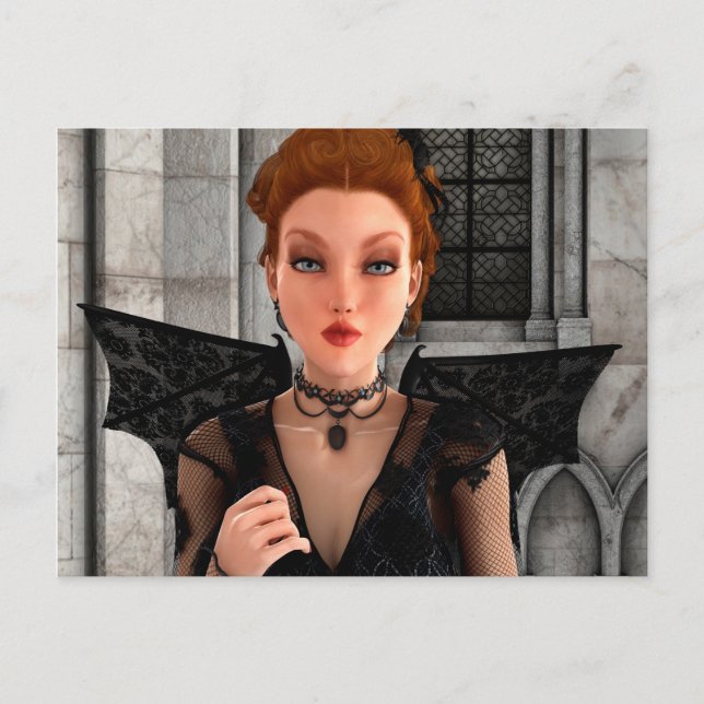 Cartão Postal Bela Bruxa (Frente)