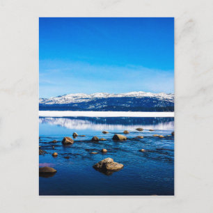 Cartão Postal "Bela em Azul"