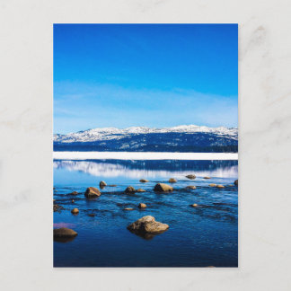 Cartão Postal "Bela em Azul"