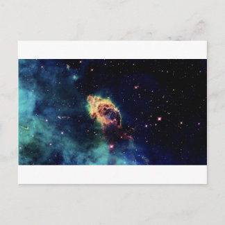 Cartão Postal Bela Nebulosa Espacial