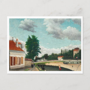 Cartão Postal Bela paisagem de Rousseau memórias divertidas