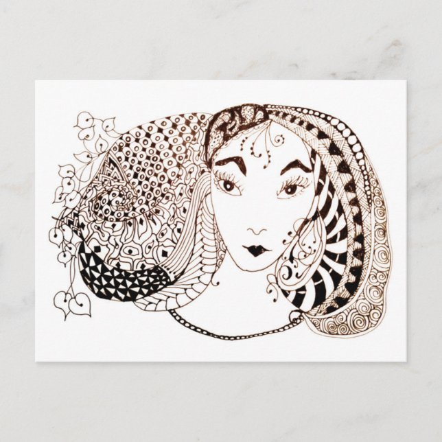 Cartão Postal Bela Princesa (Frente)