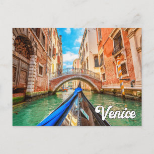 Cartão Postal Bela Veneza, Itália
