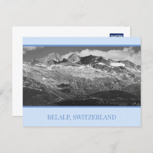 Cartão Postal Belalp e Hohstock, Suiça
