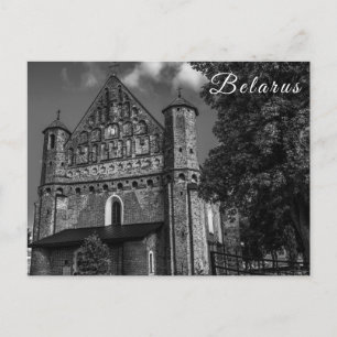 Cartão Postal Belarus Беларусь Igreja da Arquitetura Synkavichy