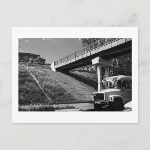 Cartão Postal Belarus Grodno Old Retro Soviético