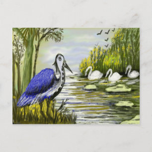 Cartão Postal Belas Aves Por Cartão-Postal Lakeside