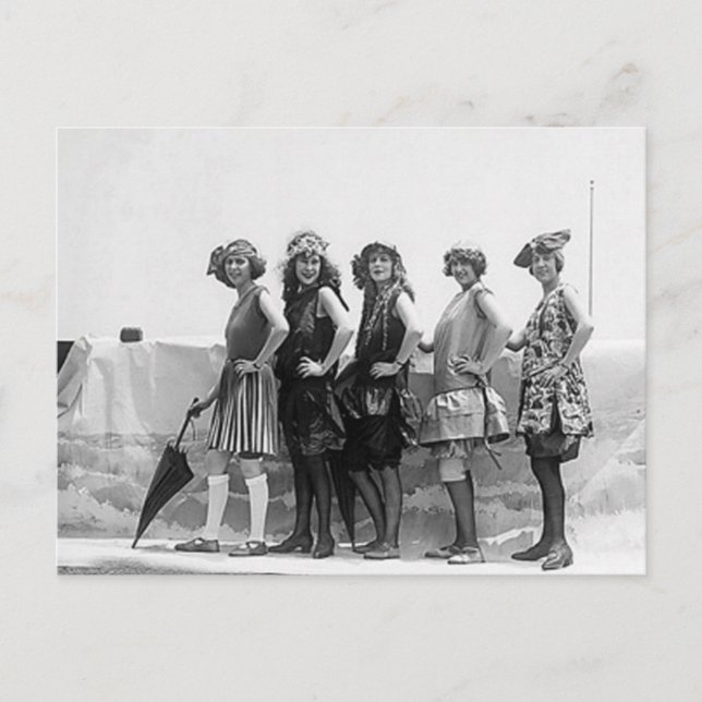 Cartão Postal Belas Nadadoras (Frente)