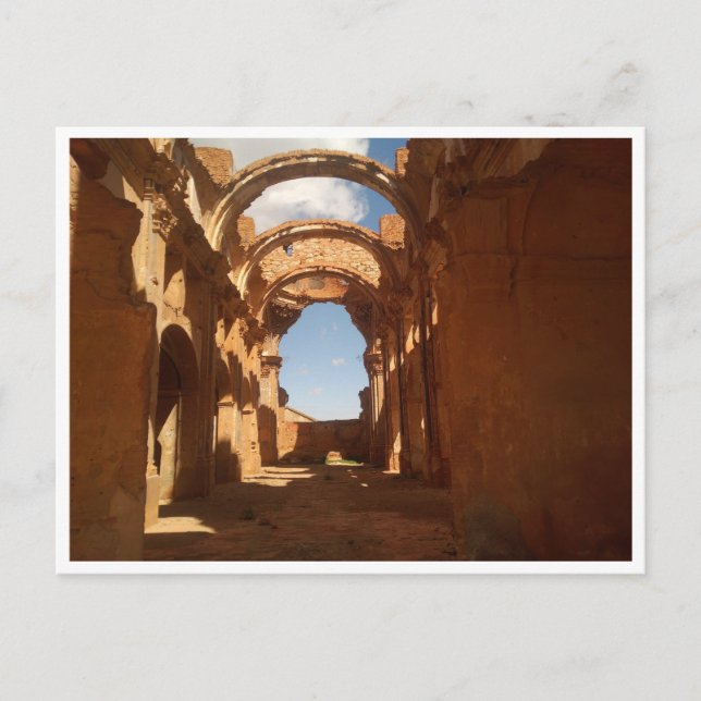 Cartão Postal Belchite, Aragão (Espanha) (Frente)
