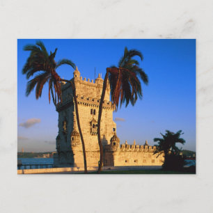 Cartão Postal Belem Tower Portugal