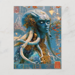Cartão Postal Beleza Alien - Octavia