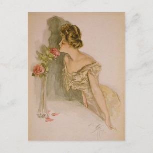 Cartão Postal Beleza Americana de Harrison Fisher