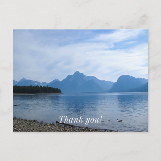 Cartão Postal Beleza de Teton (Frente)