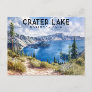 Cartão Postal Beleza de tirar o fôlego: Parque Nacional Crater L