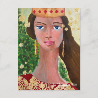 Cartão Postal Beleza de uma Rainha