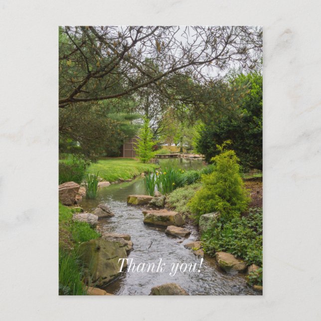 Cartão Postal Beleza do Spring Creek (Frente)