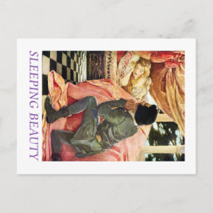 Cartão Postal Beleza Dormindo