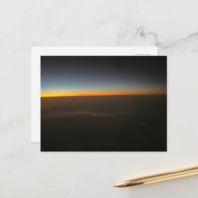 Cartão Postal beleza dos pôrs do sol (Frente/Verso In Situ)