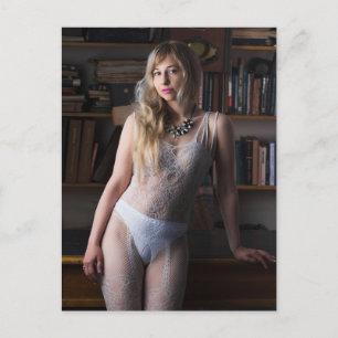 Cartão Postal Beleza em branco!