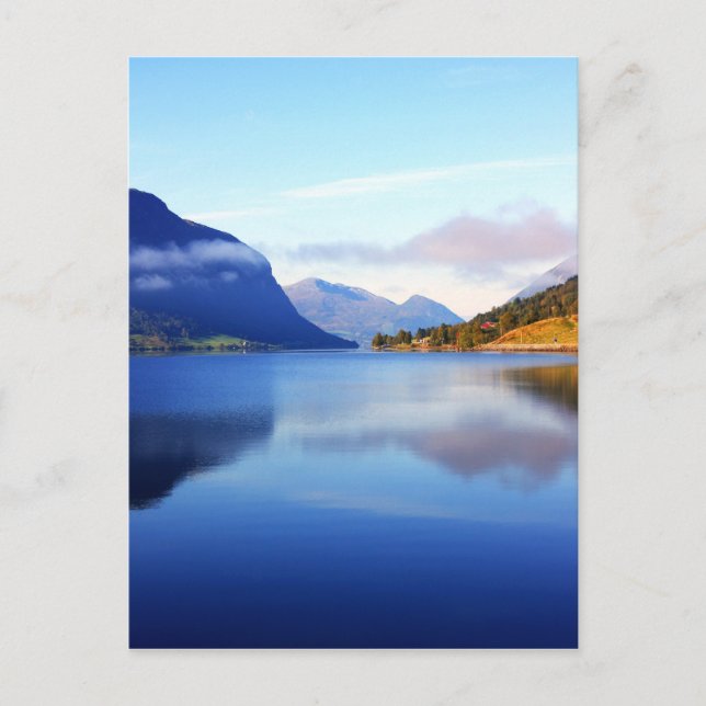 Cartão Postal beleza escandinava (Frente)