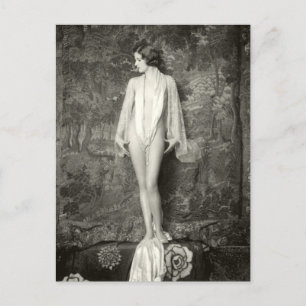 Cartão Postal Beleza Francesa no início dos anos 1900