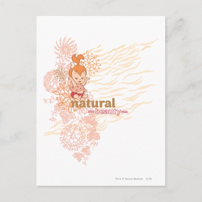 Cartão Postal Beleza natural PEBBLES™ (Frente)