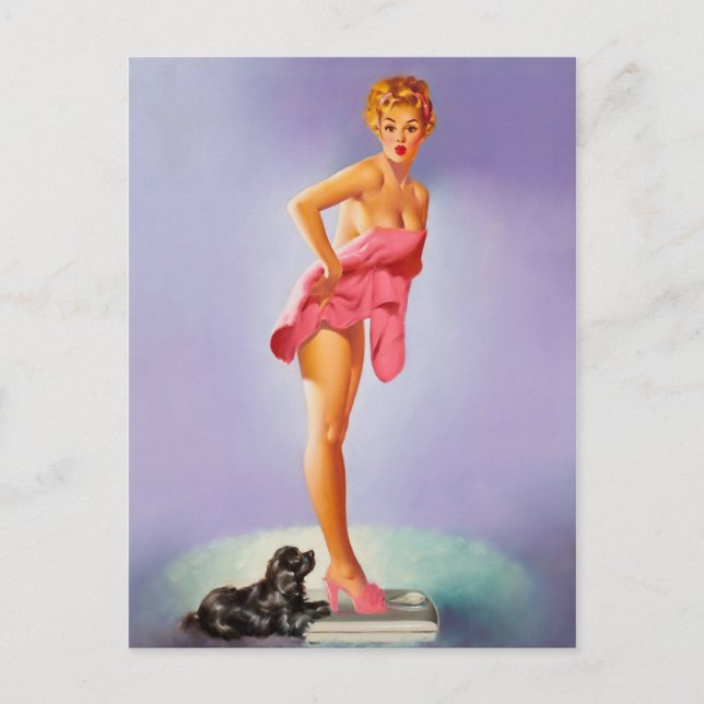 Cartão Postal Beleza Retro 56 (Frente)