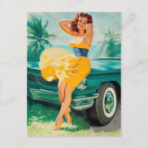 Cartão Postal Beleza Retro 58