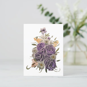 Cartão Postal Beleza Roxa