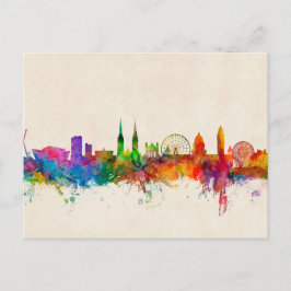 Cartão Postal Belfast Norte Ireland Skyline