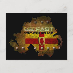 Cartão Postal Belfast Norte Irlanda