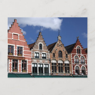 Cartão Postal Bélgica, Brugge (Brug ou Bruge). UNESCO 2