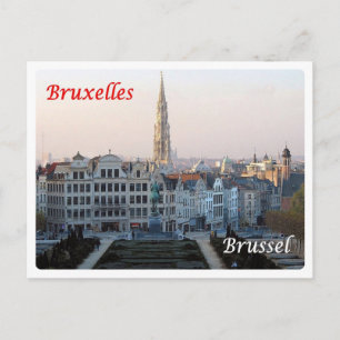 Cartão Postal Bélgica - Bruxelles -