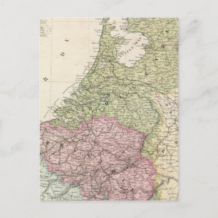 Cartão Postal Bélgica e Países Baixos 2