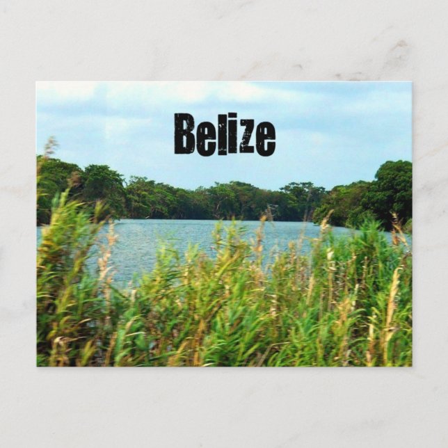 Cartão Postal Belize (Frente)