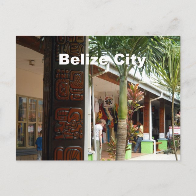 Cartão Postal Belize (Frente)