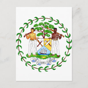 Cartão Postal Belize Casaco De Braços